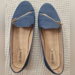 Victoria K Blue Denim Women's Shoes